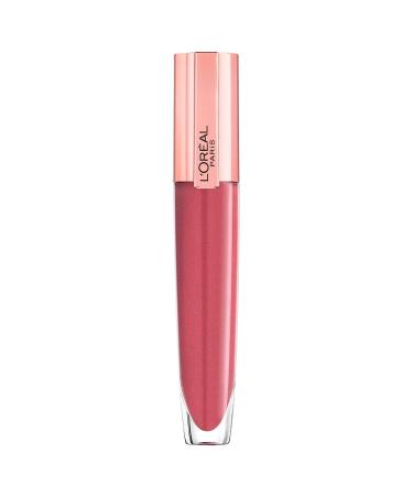 L'Or al Paris Glossy Lip gloss for maximum volume nourishing effect with hyaluronic acid and collagen-as fragments Glow Paradise Brilliant Signature Plump-In-Gloss No. 404 I Assert 404 I Assert 6.40 ml (1 Pack)