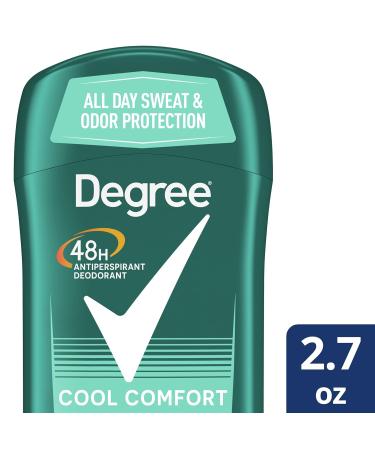 Degree Cool Comfort Antiperspirant Stick 2.7 oz - Pack of 8 - Buy Online on SooperMarket.com