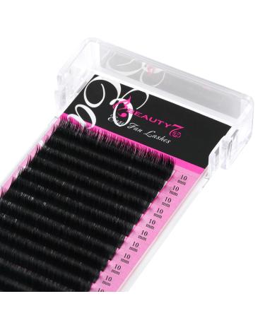 Self-fan eyelash car easy fan lashes for volume technology C D curl eyelash extension 2D-20D large amount of 16 rubbing on the root d-curl starch 0.07mm thickness 10mm