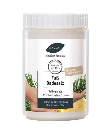 Saunabedarf Schneider - Foot bath salt with mountain pine oil salt for foot bath 1000g
