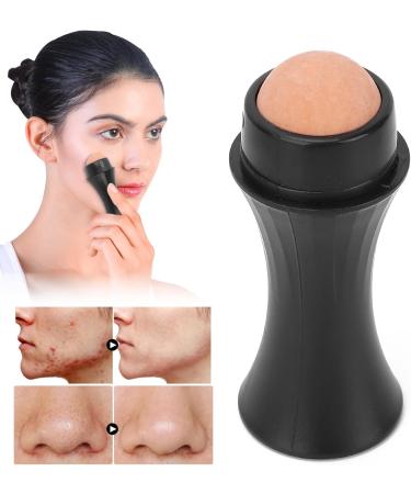 Oil Absorbing Volcanic Face Roller Mini Reusable Roller Tool for Facial Skin Care Massage Easy Cleaning Facial Skincare Tool for Oily Skin Versatile Oil Absorbing Roller for Forehead Nose Eyes - Buy Online on SooperMarket.com