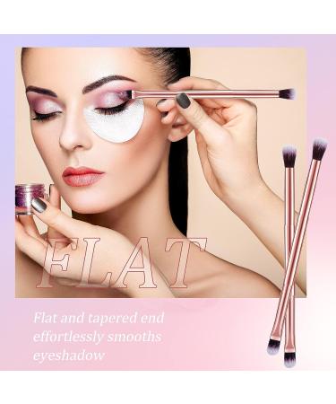 24 Pcs 2 in 1 Eyeshadow and Concealer Brush Set for Makeup Application - Buy Online on SooperMarket.com