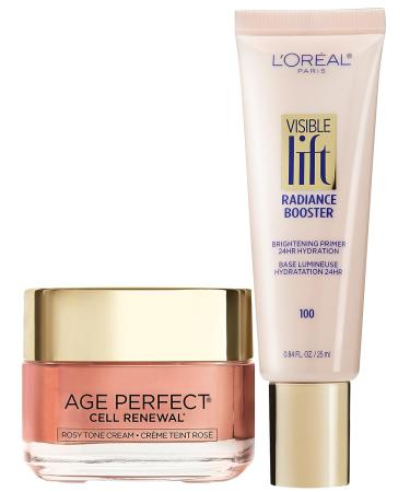 L'Oreal Paris Skin Care Gift Set: Rosy Tone Face Moisturizer & Radiance Booster - 1 Kit - Buy Online on SooperMarket.com