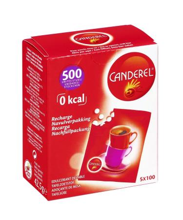 Canderel refill pack 500 pieces sweetener tabs