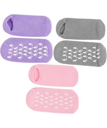 minkissy 9 Pairs Foot Gel Socks Heel Socks Cotton-spandex Feet Miss - Buy Online on SooperMarket.com