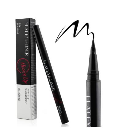 NOON'S UP Waterproof Liquid Eyeliner Pen - Waterproof Eyeliner Black Eyeliner Chic-Black Quick Dry Fineliner Multiliner Ultra-Slim & Bold Brush - 0.081oz