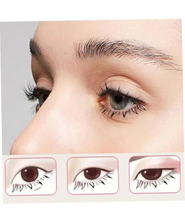 Lower Eyelash Stamp 6Pcs Silicone Bottom Lash Stamp with 1 Mascara Cream & 1 Stamp Natural Lash Extension Kit for Make up Beginners(A) Style 2 - Buy Online on SooperMarket.com