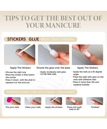 Wine Red Almond Shaped Press on Nails - 24pcs Xcreando Medium Length Fake Acrylic Glue on False Nails for Women and Girls - Buy Online on SooperMarket.com