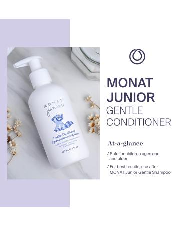 Buy MONAT Junior™ Gentle Conditioner - Tear-Free Anti-Frizz All-Natural Sulfate & Paraben-Free for Kids - 177 ml e 6 fl Oz - International Shipping Available - Buy Online on SooperMarket.com