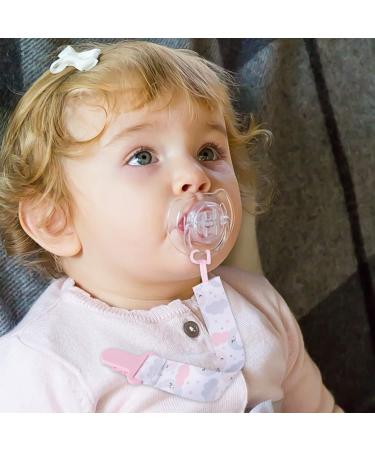 4-Piece Pacifier Band Set - Silicone Nucky Chain Clip for Baby Boys & Girls - Perfect Newborn Gift - Buy Online on SooperMarket.com