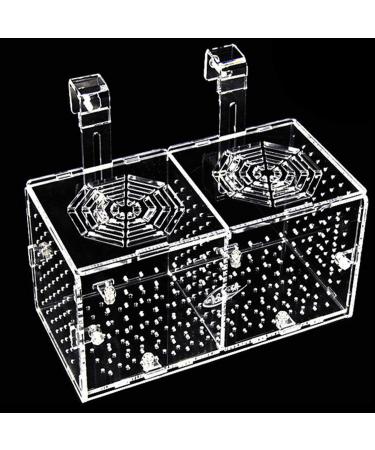Hamiledyi Aquarium Breeding Isolation Box Acrylic Fish Tank Acclimation Hatchery Incubator Holder Divider for Guppy Shrimp Clownfish Fishes