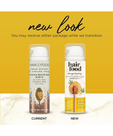 Hair Food Hemp Extract & Manuka Honey Leave-In Conditioner - Repair Serum for Dry, Damaged Hair - 5.1 Fl Oz - Buy Online on SooperMarket.com