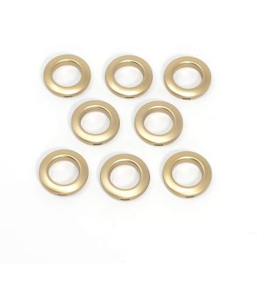 Dritz 44374 Plastic Curtain Grommets  1 in  Matte Gold  8 Count Round 1 in Matte Gold - Buy Online on SooperMarket.com