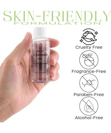 CCbeauty Natural Oil Cleanser for Oil-Based Makeup Removal - Vegan and Paraben-Free - 50ml - Buy Online on SooperMarket.com