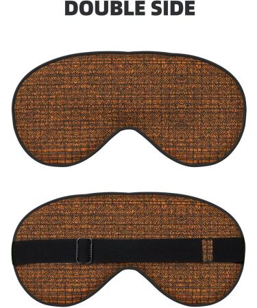 Shop SSIMOO Native American Soft Sleep Eye Mask - Breathable Black Eye Patch for Travel & Relaxation - Buy Online on SooperMarket.com