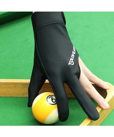 Shop Furryvl 3-Finger Billiard Glove - Breathable Slip-Resistant Unisex Stretchy Pool Gloves for Right Hand - Perfect for Pool & Snooker - Buy Online on SooperMarket.com