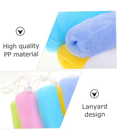Baluue 7pcs Foaming Soap Mesh Bag Bar Soap Pouch Foam Dispenser Mesh Soap Bag Soap Saver Loofah Pp - Buy Online on SooperMarket.com