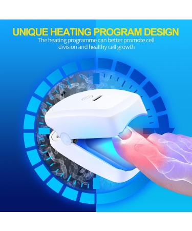 DermaChom Nail Fungus Laser Treatment Device - Home Use Toe Nail Remover for Onychomycosis - Updated Laser Treatment for Clean & Healthy Nails - Buy Online on SooperMarket.com