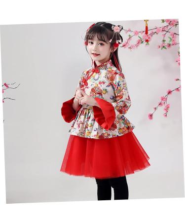 ABOOFAN 2 Boxes Children's New Year Hair Clips Hair Roller Clips Hair Holder Chinese Hair Accessories Hair Barrettes Hair Claw Clips Hair Snap Clips Girls Headdress China Fabric Hanfu - Buy Online on SooperMarket.com