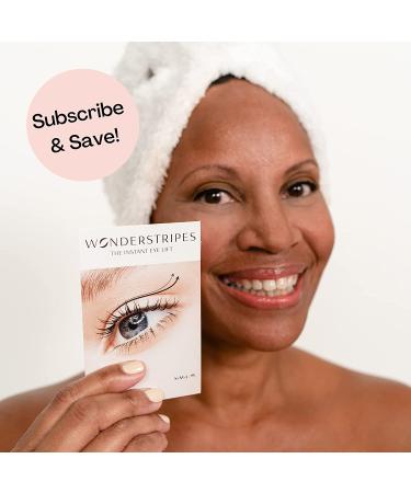 Small Wonderstripes Eye Lid Tape - 64 Pack | Eyelid Lifting Strips for Hooded & Droopy Eyes | Invisible Silicone Tape for All Shapes | Easy Makeup Application - Buy Online on SooperMarket.com