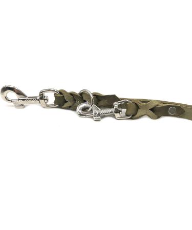 Adjustable Dog Liner for Small & Large Dogs - 3.50m x 15mm Olive Green | Durable & Versatile | Worldwide Shipping - Buy Online on SooperMarket.com