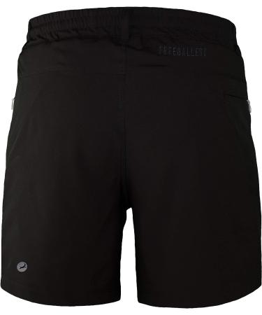 Meripex Apparel Men's Freeballer 8 Athletic Gym Shorts - X-Large Jet Black - Buy Online on SooperMarket.com