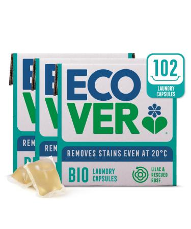 Ecover Bio Laundry Capsules x102 Lilac & Rescued Rose