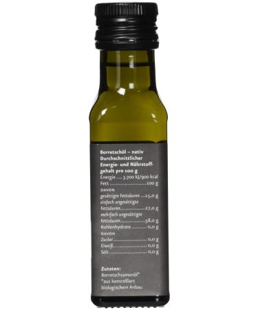  lm hle Solling Organic Borage Oil - Cold Pressed Native 100ml - Premium International Shipping - Buy Online on SooperMarket.com
