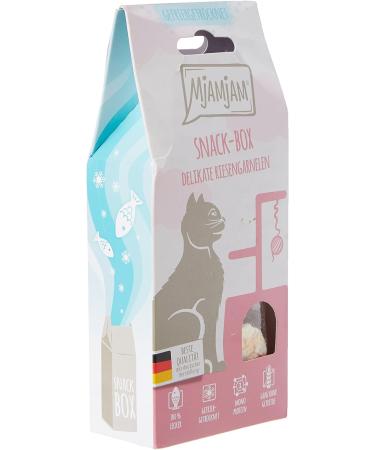Mjamjam Premium Katzensnack - 25g Snackbox with Natural Giant Shrimp - No Synthetic Preservatives - Buy Online on SooperMarket.com