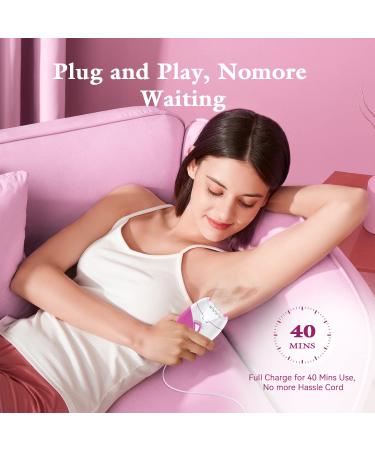 Portable Facial Epilator for Women - Smooth Glide Hair Removal for Face and Bikini Area - Buy Online on SooperMarket.com