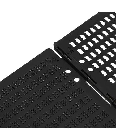 HUSHUI Braille Slate Stylus Kit - Portable 27 Lines 30 Cells Braille Writing Board & Learning Tool for Easy Braille Writing - Buy Online on SooperMarket.com