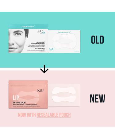 SiO Beauty Eye & Smile Anti-Wrinkle Patches - Overnight Silicone Treatment for Fine Lines & Puffiness | 2 Week Supply 1 Count - Buy Online on SooperMarket.com