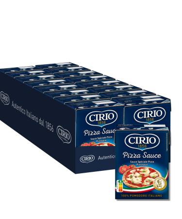 CIRIO Pizza Sauce with Herbs 100% Italian Carton 390g (Pack of 16)