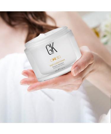 GK HAIR Global Keratin Deep Conditioner Masque - Intense Hydrating Repair Treatment Mask - 7.05 Fl Oz - Buy Online on SooperMarket.com