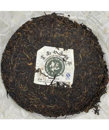 Pu-erh tea 2011 SIX FAMOUS TEA MOUNTAIN Colorful green 357 Raw - Buy Online on SooperMarket.com