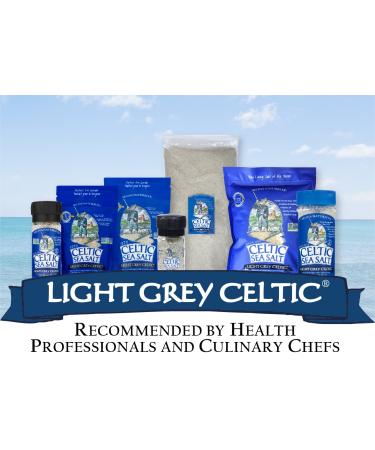 Celtic Sea Salt Light Grey Mini Grinder 1.8 oz - Vital Mineral Blend for Flavor & Health - Buy Online on SooperMarket.com