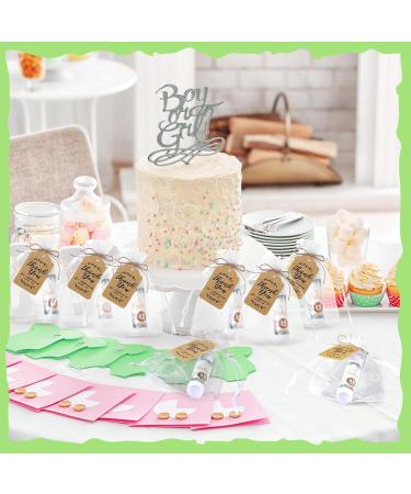 Loopeer 50 Sets Baby Shower Favors - Lip Balm with Organza Gift Bags & Thank Card Tags for Gender Reveal & Birthday Parties (Animal Design) - Perfect Gift Stuffers - Buy Online on SooperMarket.com