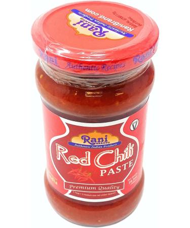 Rani Red Chilli Cooking Paste 10.58oz (300g) Glass Jar - Vegan, Gluten Free, NON-GMO - Indian Origin Red Chilli - 300g (1 Pack) - Buy Online on SooperMarket.com