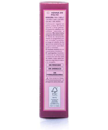 Auburn Henne Natural Henna Hair Dye Powder 100g - Black/Brown - Pack of 1 - Buy Online on SooperMarket.com