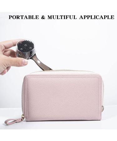 Black Charcoal Facial Cleansing Brush Set - 2Pcs Manual Face Brushes for Deep Cleansing, Exfoliating Pores, Massage, Makeup Removal and Skin Care - Buy Online on SooperMarket.com