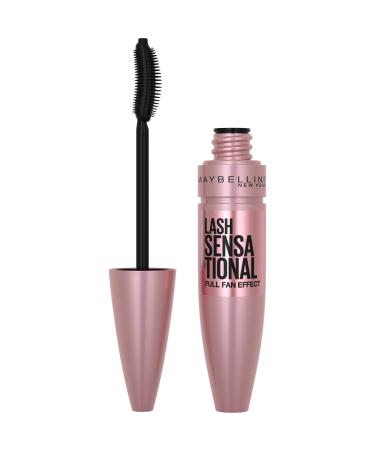 Maybelline Lash Sensational full-eyelash compartments Mascara in Black defines each individual eyelash with a special eyelash-decorative brush extremely black pigments 9.5 ml