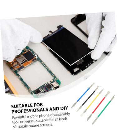 Hemoblo 10 STK Schaber Kit | Mobile Phone Repair Tool & Sticker Remover | Stainless Steel Spy Stick for Cellphone & Tablet Repairs - Buy Online on SooperMarket.com