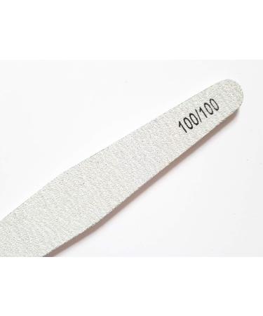 6x Nail Files Zebra DIAMOND Shape Mixed Grit Double Sided Emery Board Pro File - Buy Online on SooperMarket.com