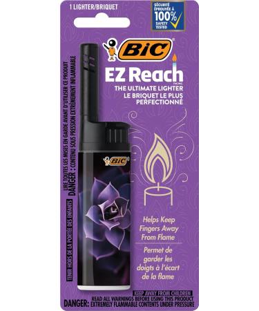 BIC EZ Reach Candle Lighter The Ultimate Lighter with Wand for Candles Home Decor Designs 12-Pack Of 1-Count Lighters - Buy Online on SooperMarket.com