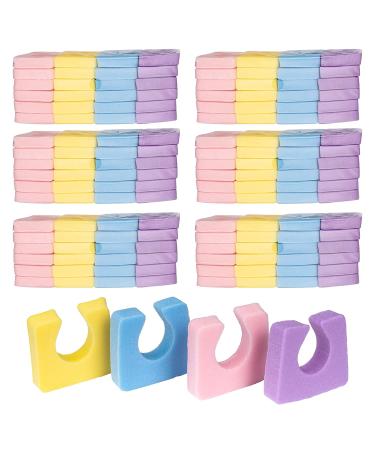 Americanails Onezeez Individual Toe Separators - Assorted Pastel Colors - Extra Soft & Comfortable - Professional Quality - 144ct - Buy Online on SooperMarket.com
