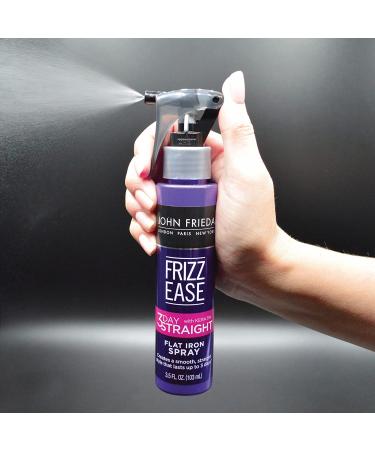 Frizz Ease 3-Day Flat Iron Heat Protectant Spray with Keratin - Lightweight Smoothing Spray for Frizz Control - 3.5 Ounce (Pack of 1) - Buy Online on SooperMarket.com