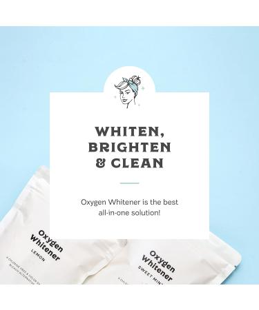 Clean Mama Natural Oxygen Whitener & Stain Remover - 2 Pack (2.53 lbs) - Color-Safe Bleach Alternative - Plant-Derived Powder - Lemon Scent - Buy Online on SooperMarket.com