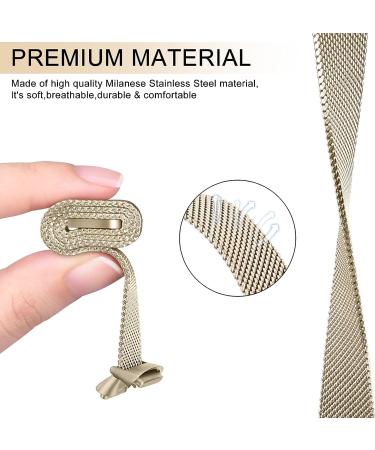 surundo Compatible with Fitbit-Luxe-Bands for Women Men  Magnetic Clasp Stainless Steel Mesh Metal Milanese Loop Wristband Replacement Strap for Fitbit Luxe/Luxe Special Edition Fitness Tracker Starlight - Buy Online on SooperMarket.com