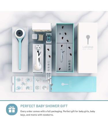 Lollipop Baby Camera with True Crying Detection and Two-Way Talk Back | Smart Baby Monitor with Camera and Audio | Infrared Night Vision | Ideal Baby Shower Gift (Pistachio) - Buy Online on SooperMarket.com