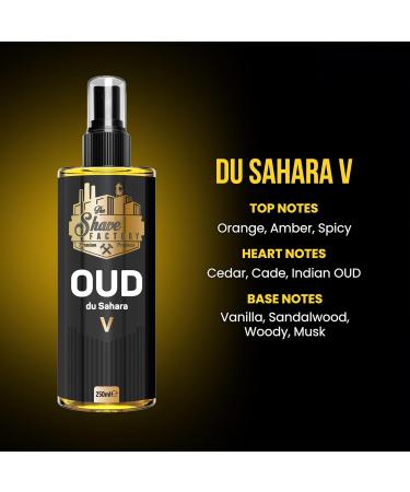the shave factory After Shave Cologne Series (250ml (8.45 fl. oz) Oud V Du Sahara) Oud V Du Sahara 8.45 Fl Oz (Pack of 1) - Buy Online on SooperMarket.com